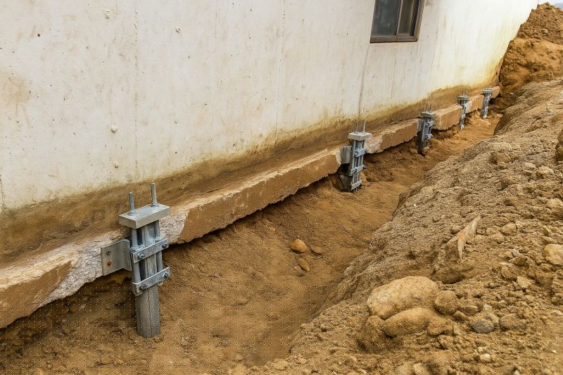 Foundation Pier Leveling