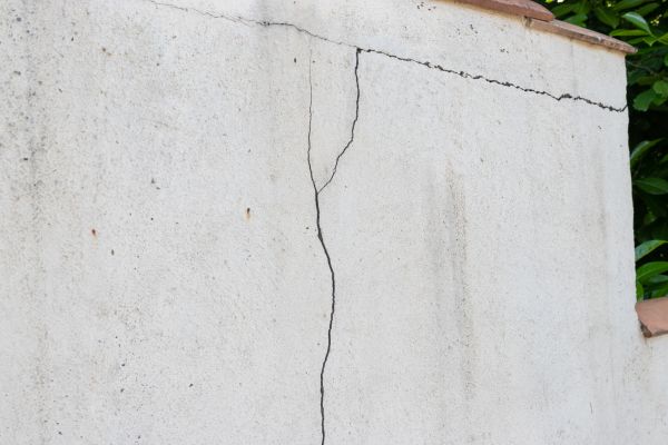Foundation Crack Patching in Johnson City