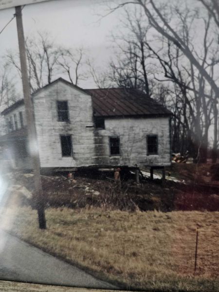 Building Raising in Johnson City